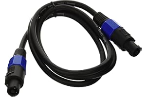 Seismic Audio - TW12S5 - Speakon to Speakon Speaker Cable 5'