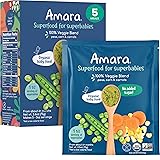 Amara Organic Baby Food - Stage 2 - Peas, Corn
