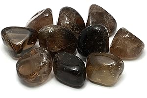 GEOFOSSILS Smoky Quartz Tumble Stones (20-25mm)