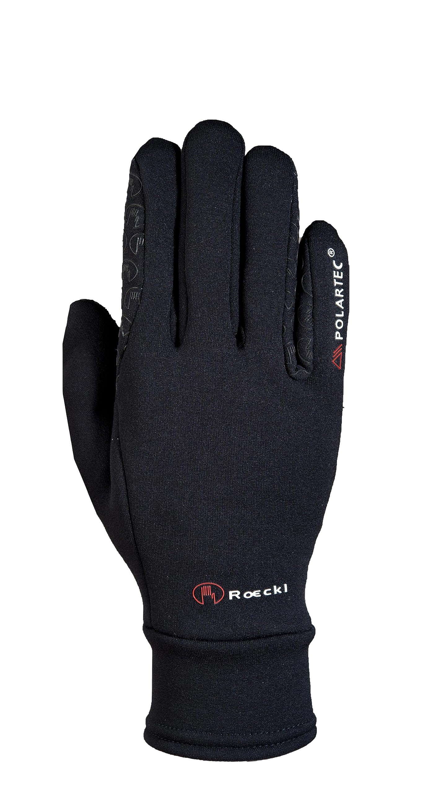 Roeckl Sports equestrian gloves WARWICK JUNIOR, kids&youngst. winter riding glove, black 5 — image 1