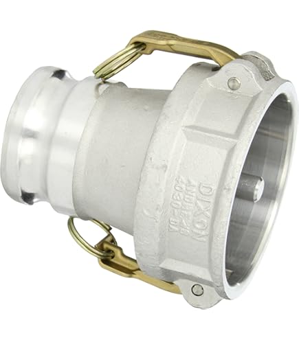 Dixon Aluminum Cam And Groove Hose Fitting - 4 Inch Type C Socket X Hose ID