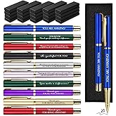 PerKoop 20 Sets Thank You Gifts Inspirational Ballpoint Pen with Box Employee Appreciation Gift Pen Bulk for Social Worker Doctor Dispatcher Assistant Secretary Office Staff(Joyous Colors,Thank You)