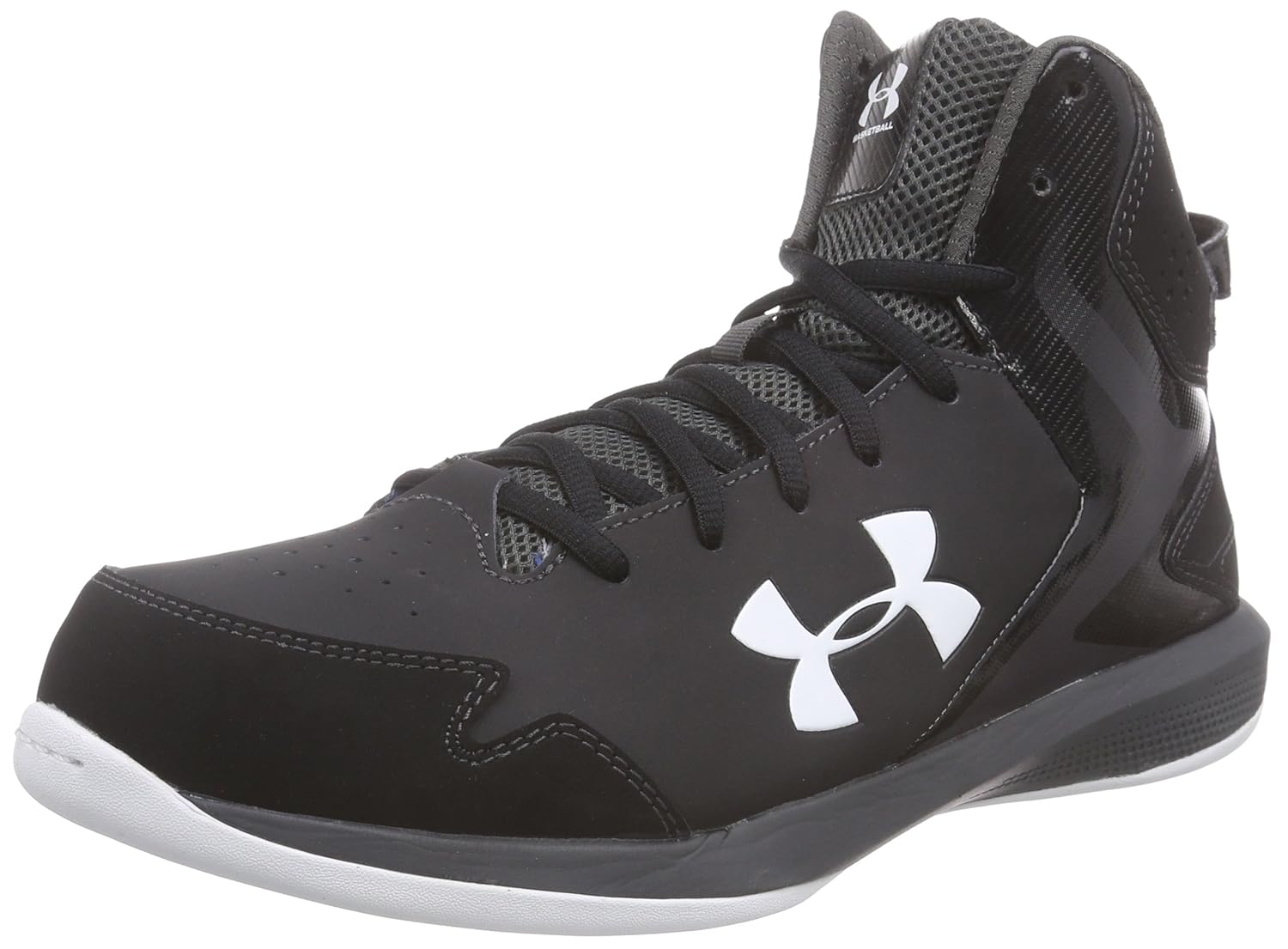 Under Armour Ua Lockdown, Men's Basketball Shoes, Black (Black), 10.5