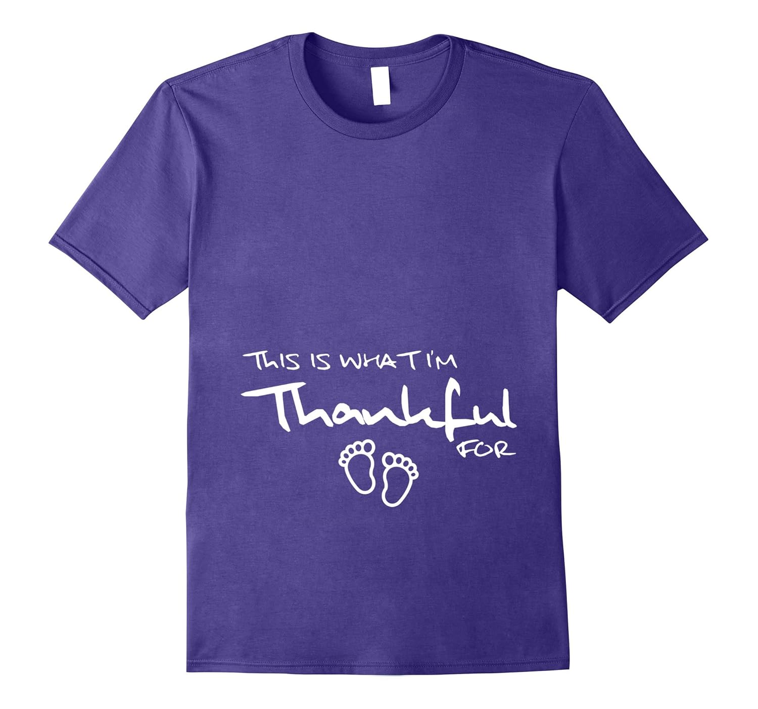 Thankful Pregnant T-Shirt | Thanksgiving Pregnancy Tee Mom-ANZ