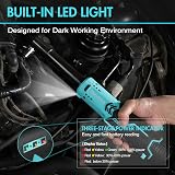 DURATECH 12V Extended Cordless Ratchet Wrench 3/8in 60Nm 180RPM Kit view 7