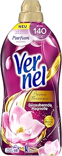 Vernel Aromatherapie Bezaubernde Magnolie, Weichspüler für einen langanhaltenden Duft und traumhaft weiche Wäsche (68 (1x68) Waschladungen)