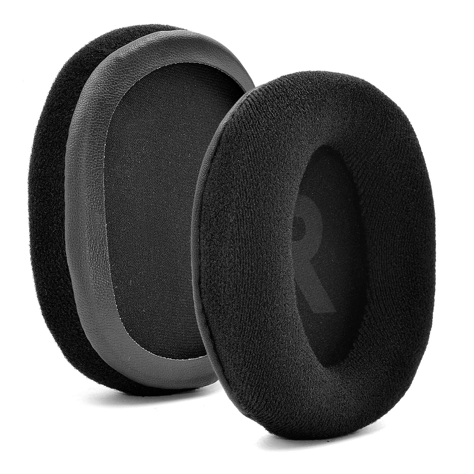 defean Replacement Ear Pads Earpads Cover Ear Cushion Compatible with Logitech G Pro/G Pro X Gaming Headphones (Velour, Black)