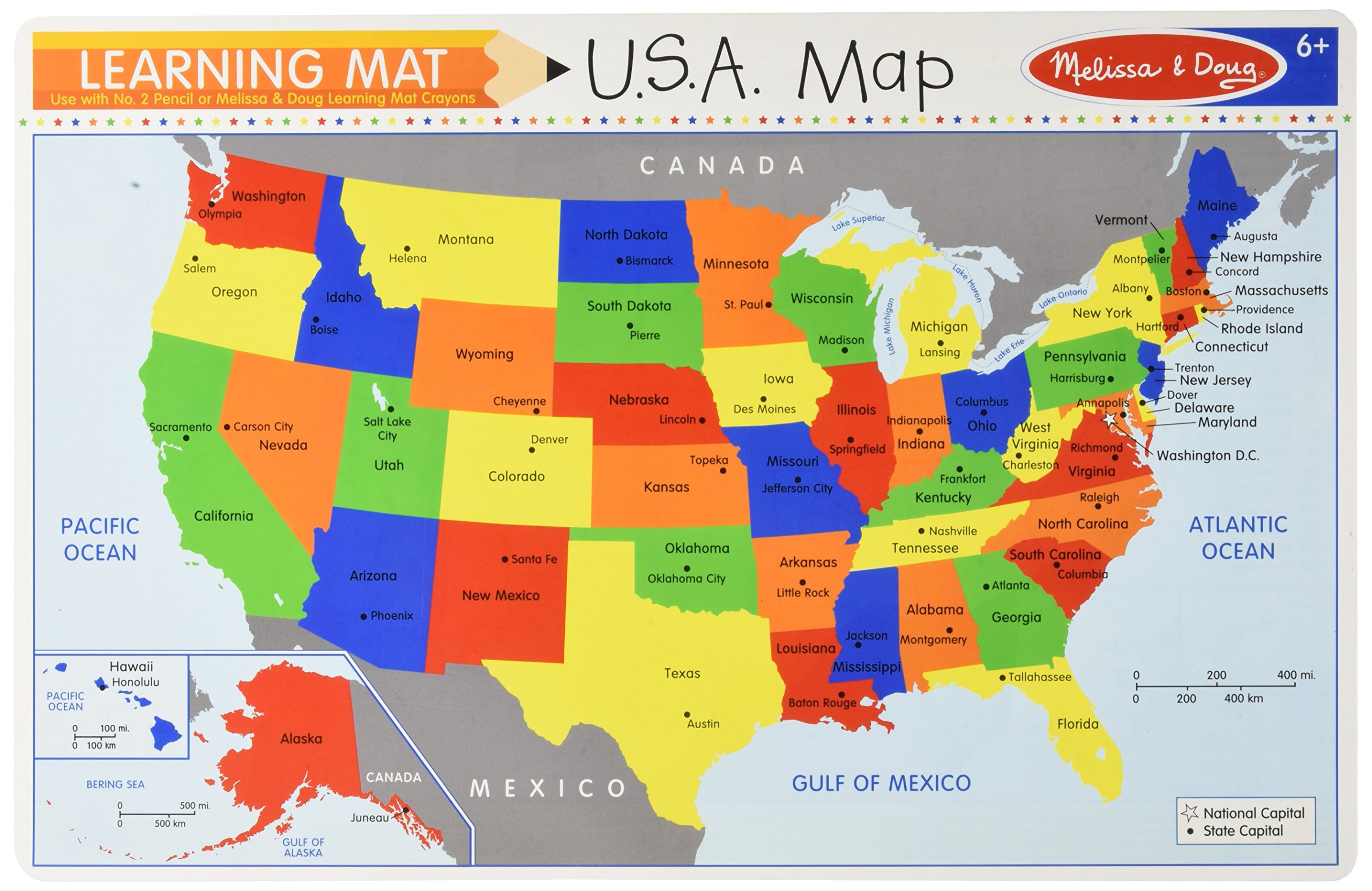 melissa and doug placemats