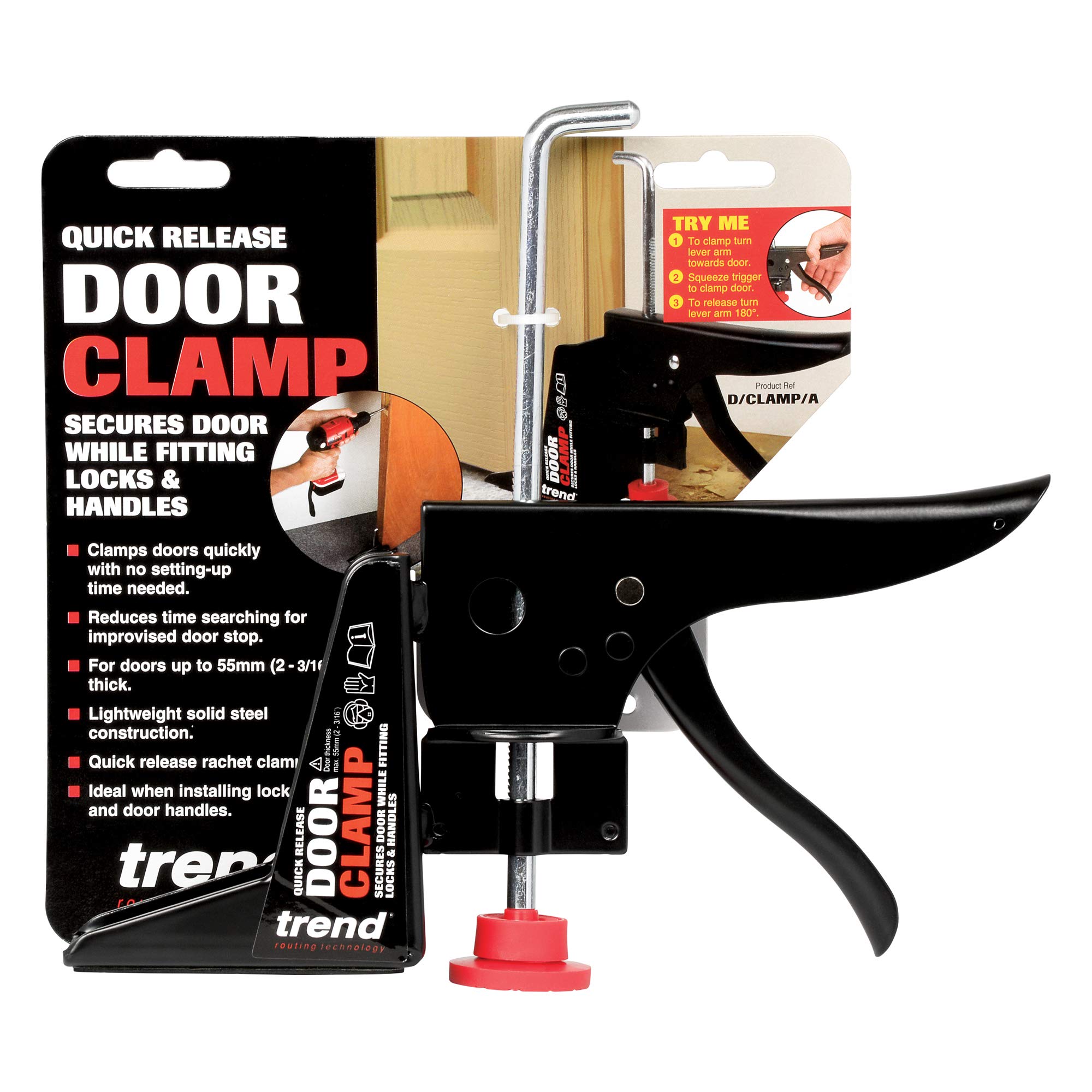 Trend Quick Release Door Clamp Stand, Efficient Door Installation & Maintenance, D/CLAMP/A