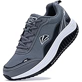 AOV Mens Walking Shoes Arch Support Plantar Fasciitis Shoes Orthotic Wide Tennis Sneakers
