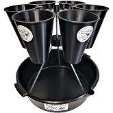 Quail Restraining 6 Cone Rotary Processing Station, Kill Cone Rotating Tower Stand