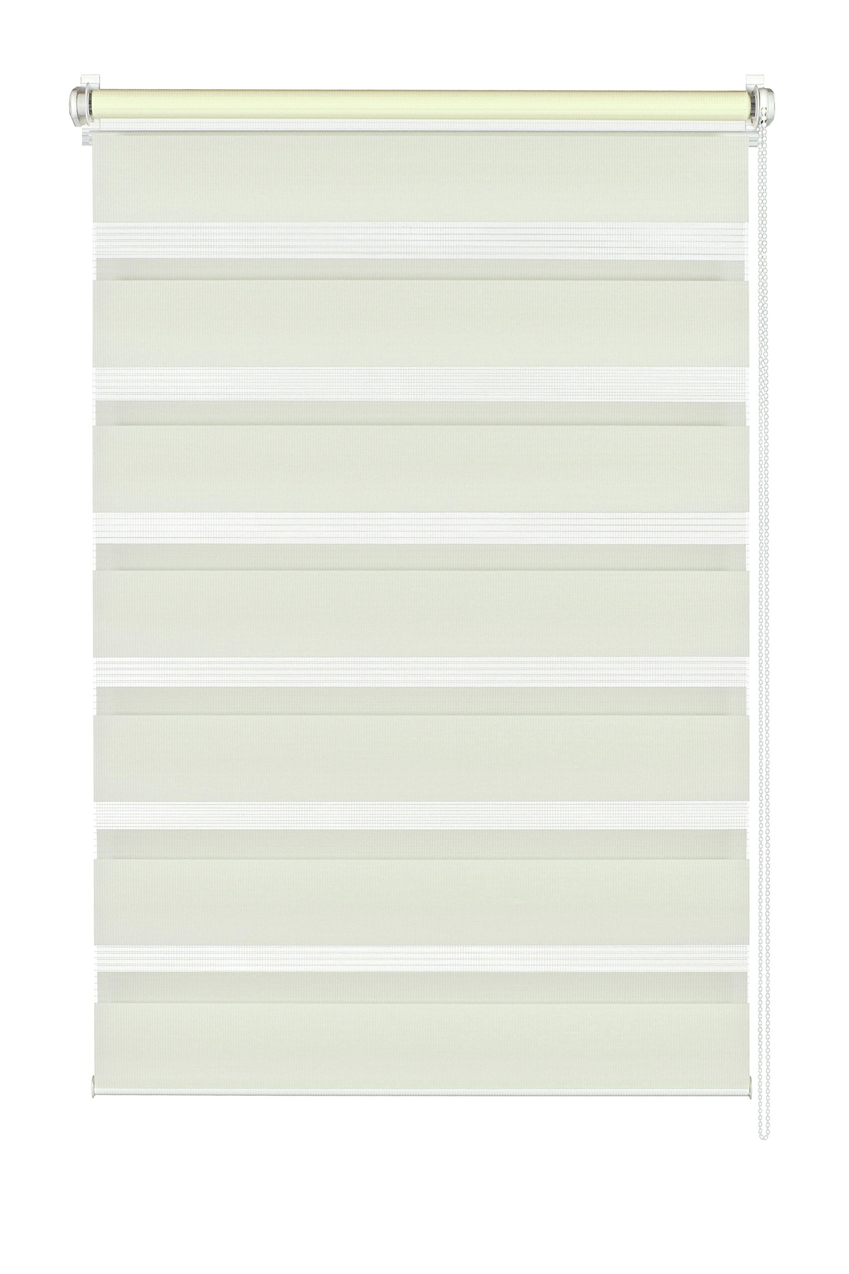 Gardinia Easy Fix Double Roller Blind, Beige, 45 x 150 cm