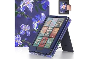 Lainergie Case with Hand Strap and Stand,Incompatible with Old Version, Durable Synthetic Leather Cover with Auto Sleep Wake,