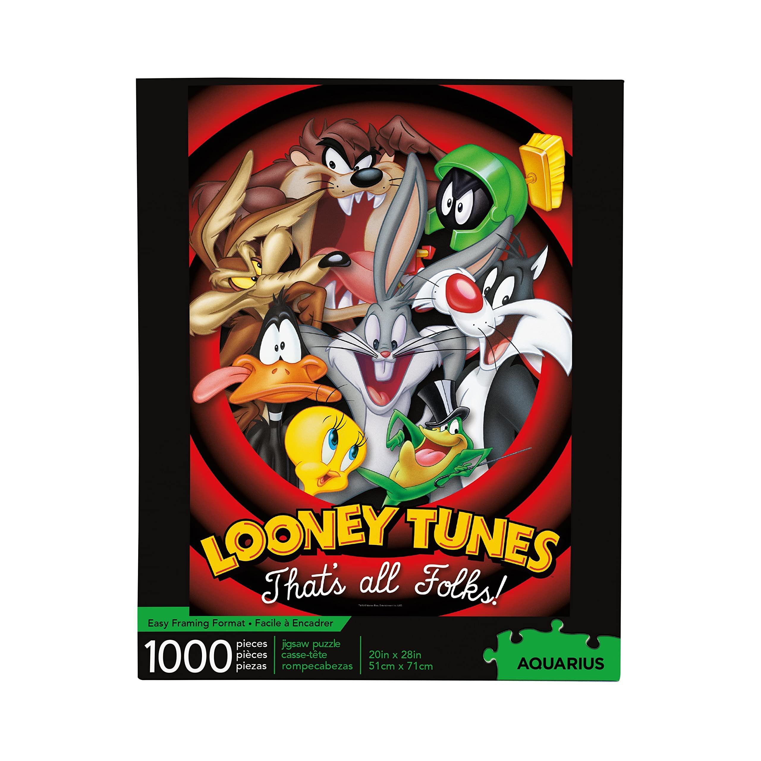 Looney Tunes 1000 Piece Jigsaw Puzzle