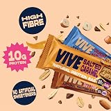 Vive Vegan Protein Bars Variety Pack 12 High Fibre Gluten Free view 6