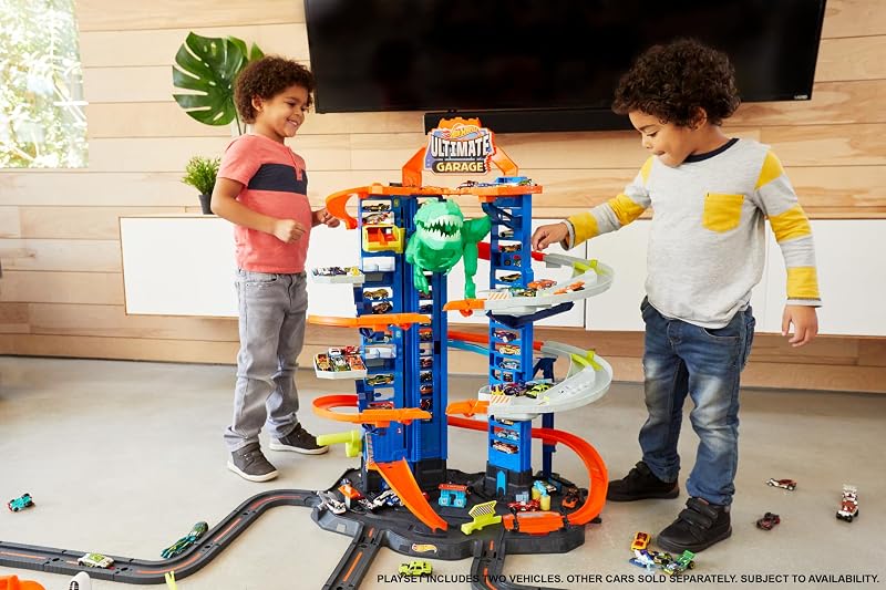Ultimate Garage Spielset und 2 Autos