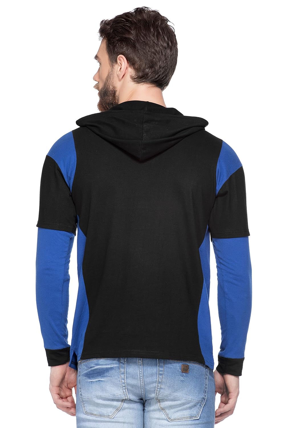 v3squared men's cotton t-shirt (dxnr_hood)