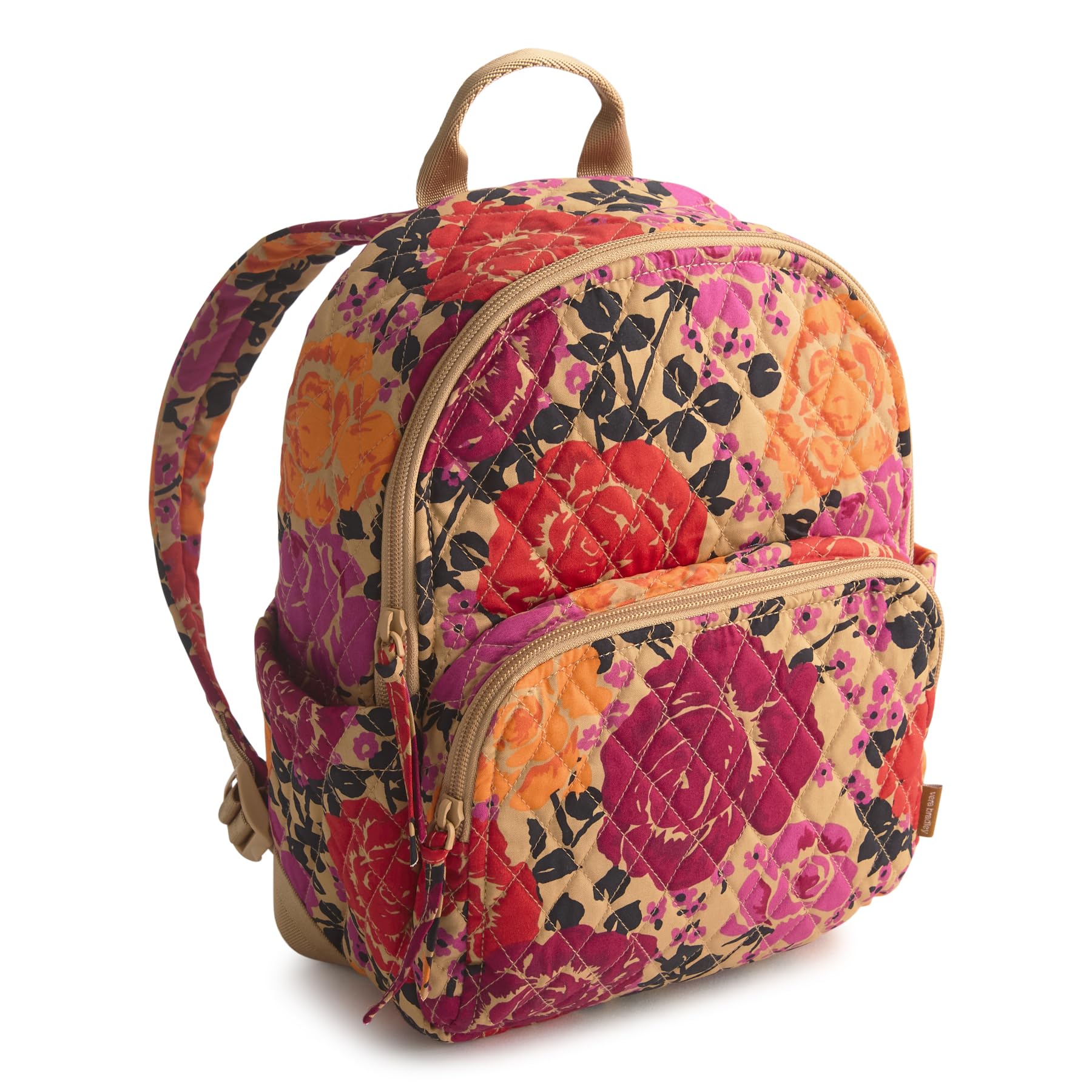 Premium Cotton Small Banbury Backpack, Coming Up Roses, One Size