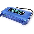 HALO Bolt Ultimate 3 Portable Car Battery Jump Starter | 130 PSI Air Compressor, 55.5Wh USB Power Bank, Large Display, Emergency Floodlight & Charger, Jumps Cars SUVs & Trucks, Inflates Tires — Cobalt