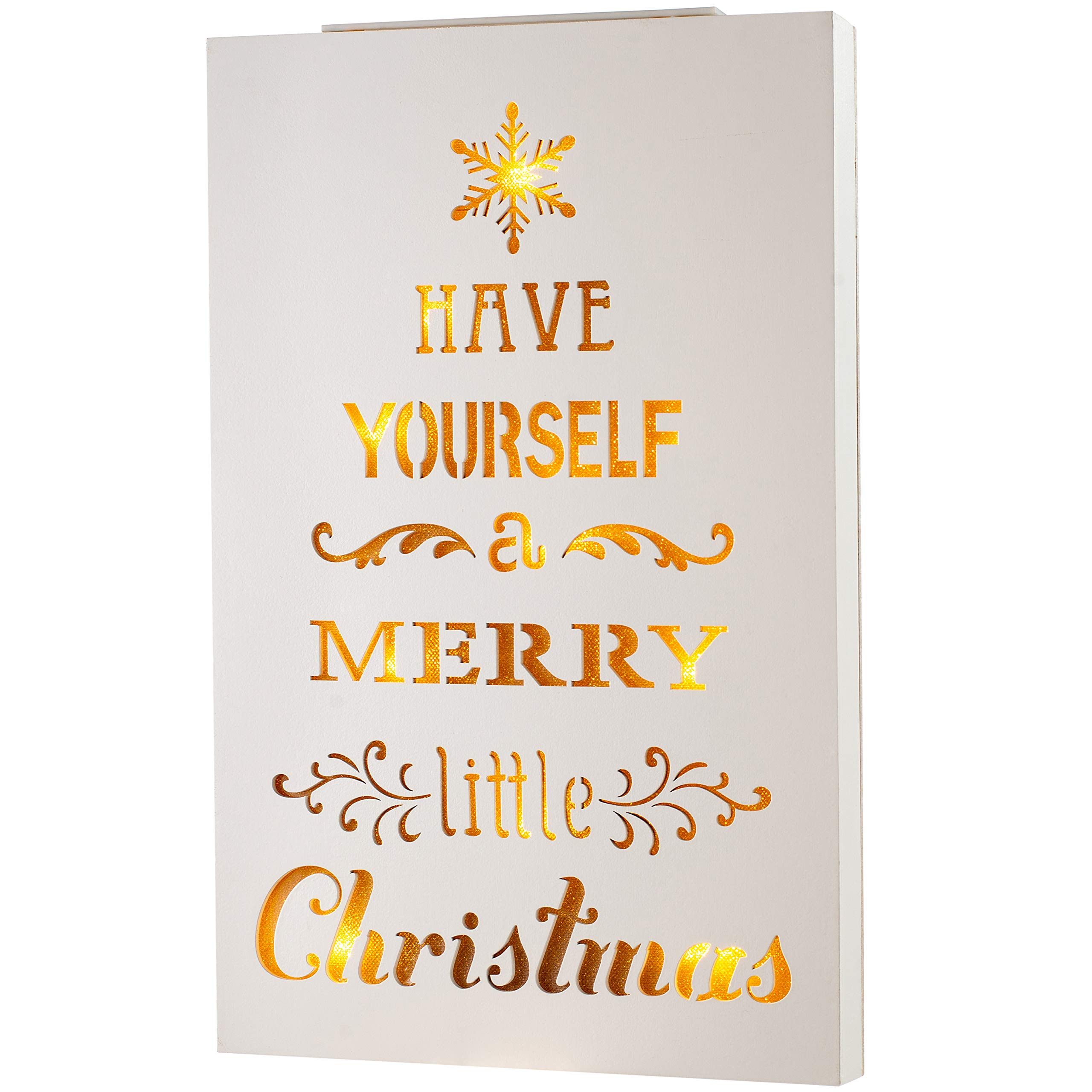 Pre-Lit Have Yourself A Merry Little Christmas Lightbox