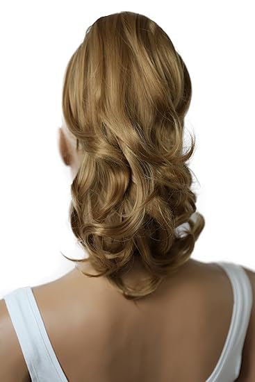Amazon Com Prettyshop 14 Hair Piece Pony Tail Clip On Extension