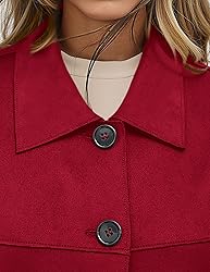 PRETTYGARDEN Women's Faux Suede Cropped Jacket
