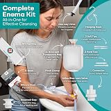 Medi Grade Enema Kit for Adults 2 L Transparent Hands-Free One-Way Valve view 2