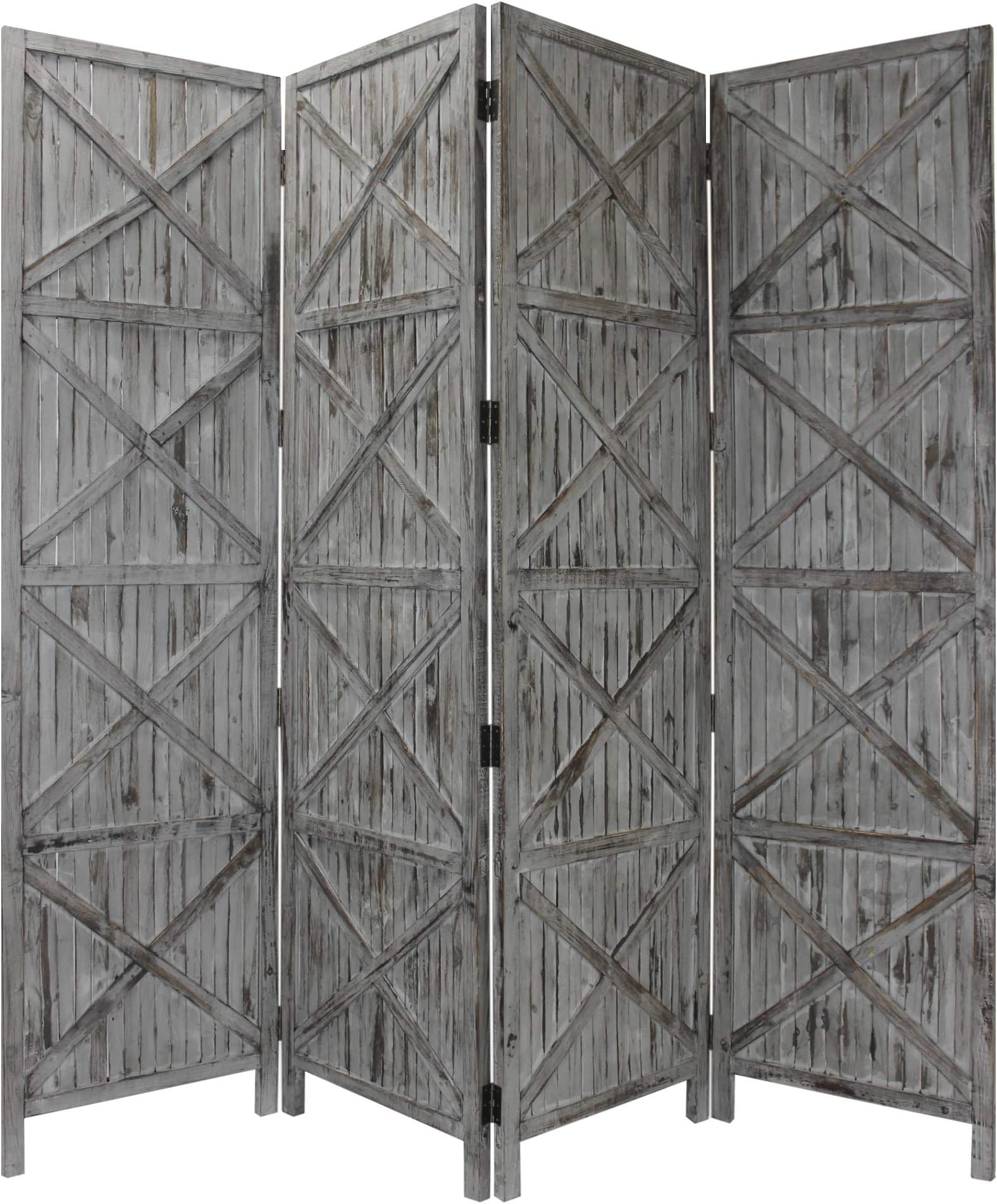 Screen Gems Room Divider, 84"Lx84"H, Multi