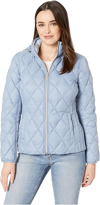 michael kors nylon quilted jacket