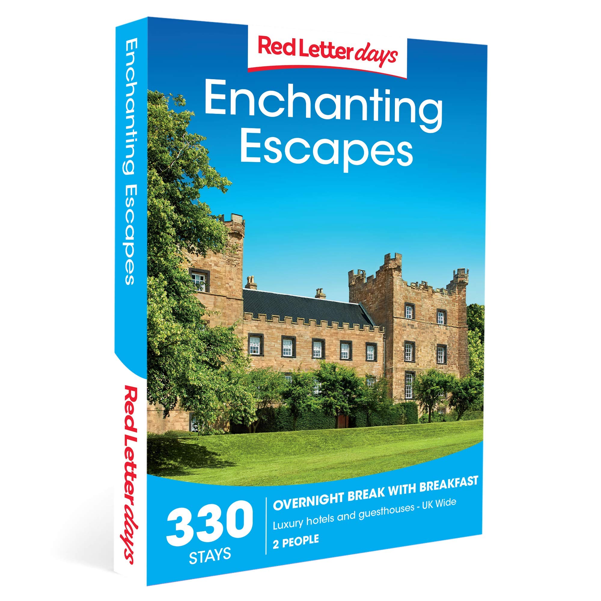 Red Letter Days Enchanting Escapes Experience Gift Box for 2 – 330 Escapes Across the UK