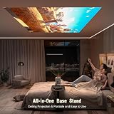 VOPLLS Smart 4K Projector with Netflix Built‑In 1080P 700 ANSI 60Hz view 6