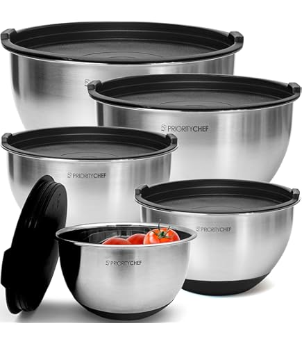 Juego De 2 Recipientes De Acero Inoxidable Con Tapa - 32.5x17.5x6.5 Cm, Ideales Para Buffet, Catering O Uso Doméstico