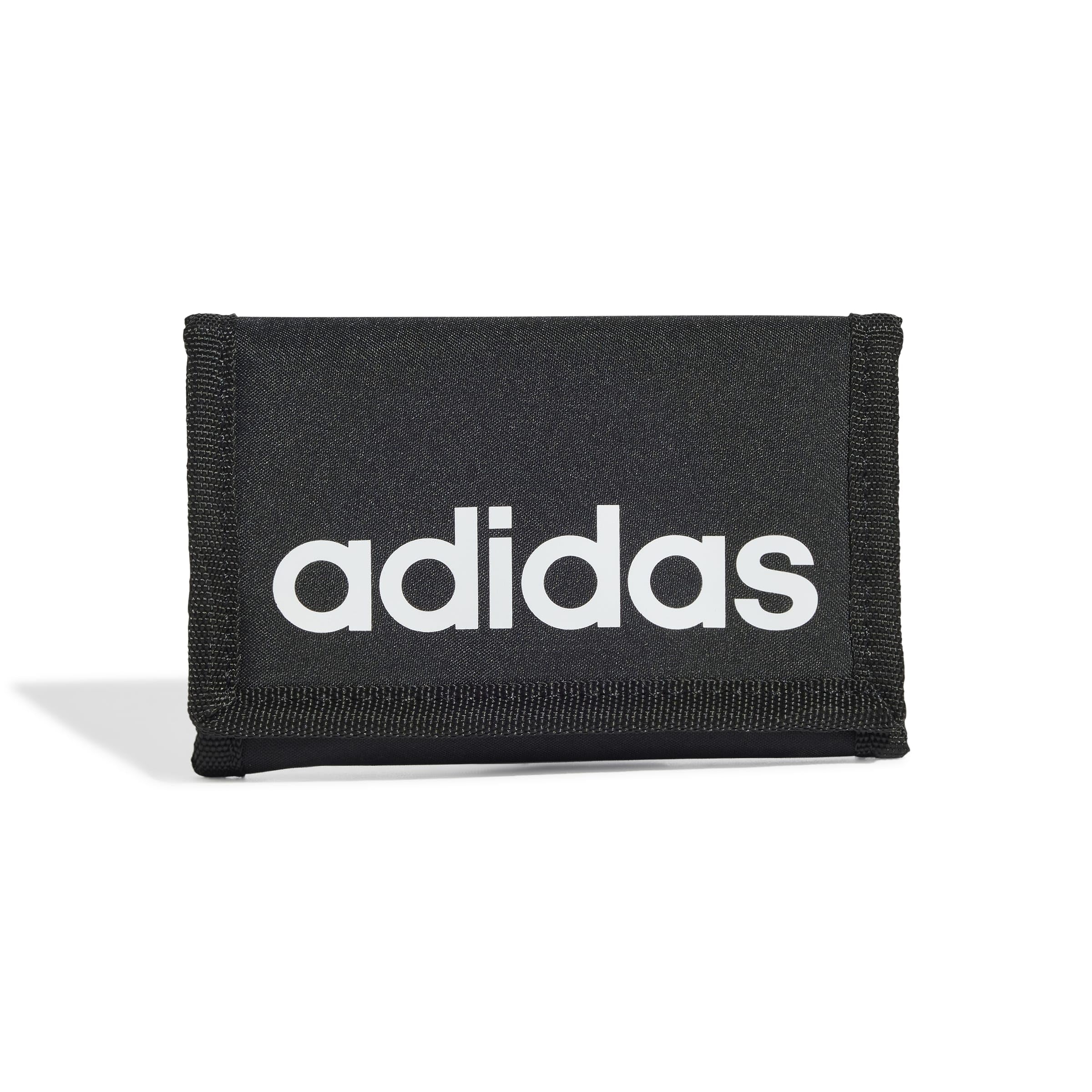 adidas Unisex LINEAR Wallet, Black/White, One Size