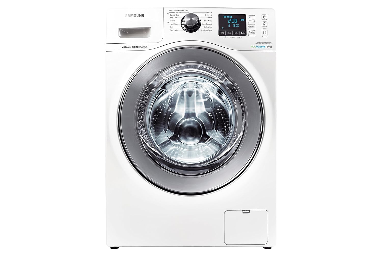Samsung wf80 °F7e6u6 W/EU Own Front Load 8kg A + + 1600tr RPM White