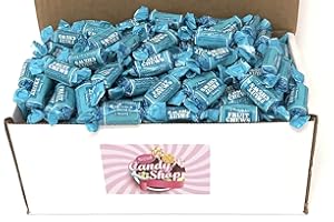 SECRET CANDY SHOP Tootsie Fruit Chews Candy in Box, 2lb (Individually Wrapped) (Vanilla)