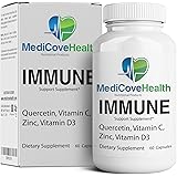 Immune Support: Quercetin, Vitamin C, Zinc, Vitamin D3