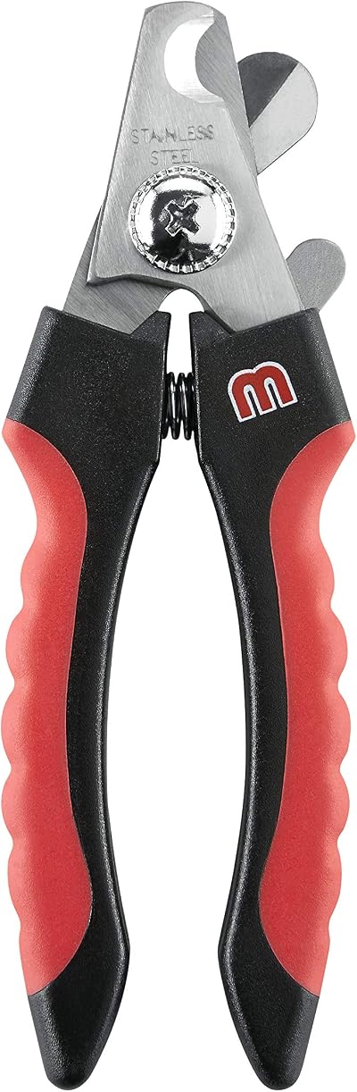 Mikki Claw Clipper for Small Pets with Safety Stop and Soft Grip