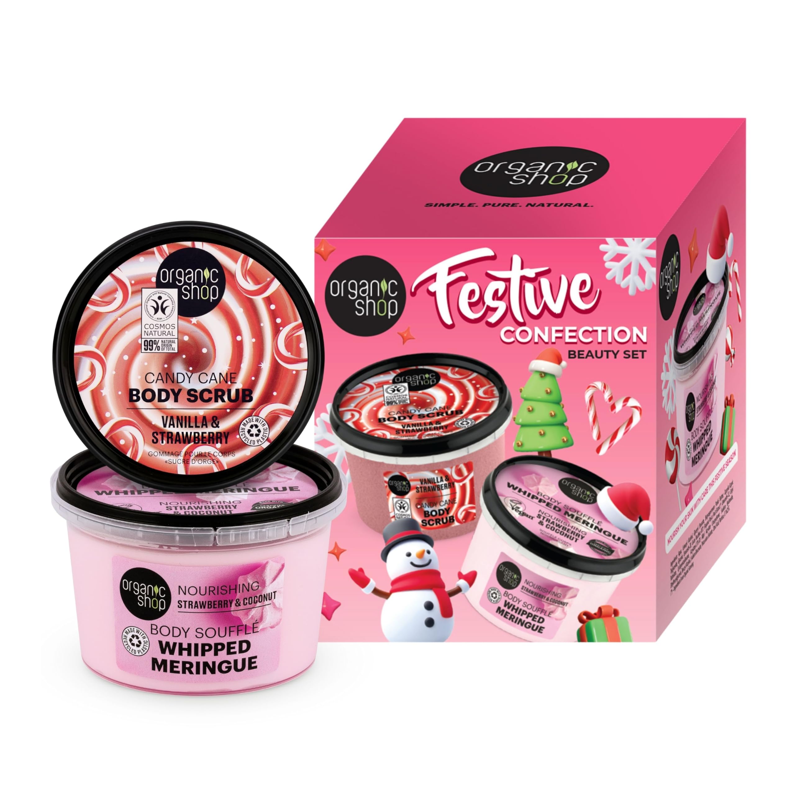FESTIVE CONFECTION. Body Care Set