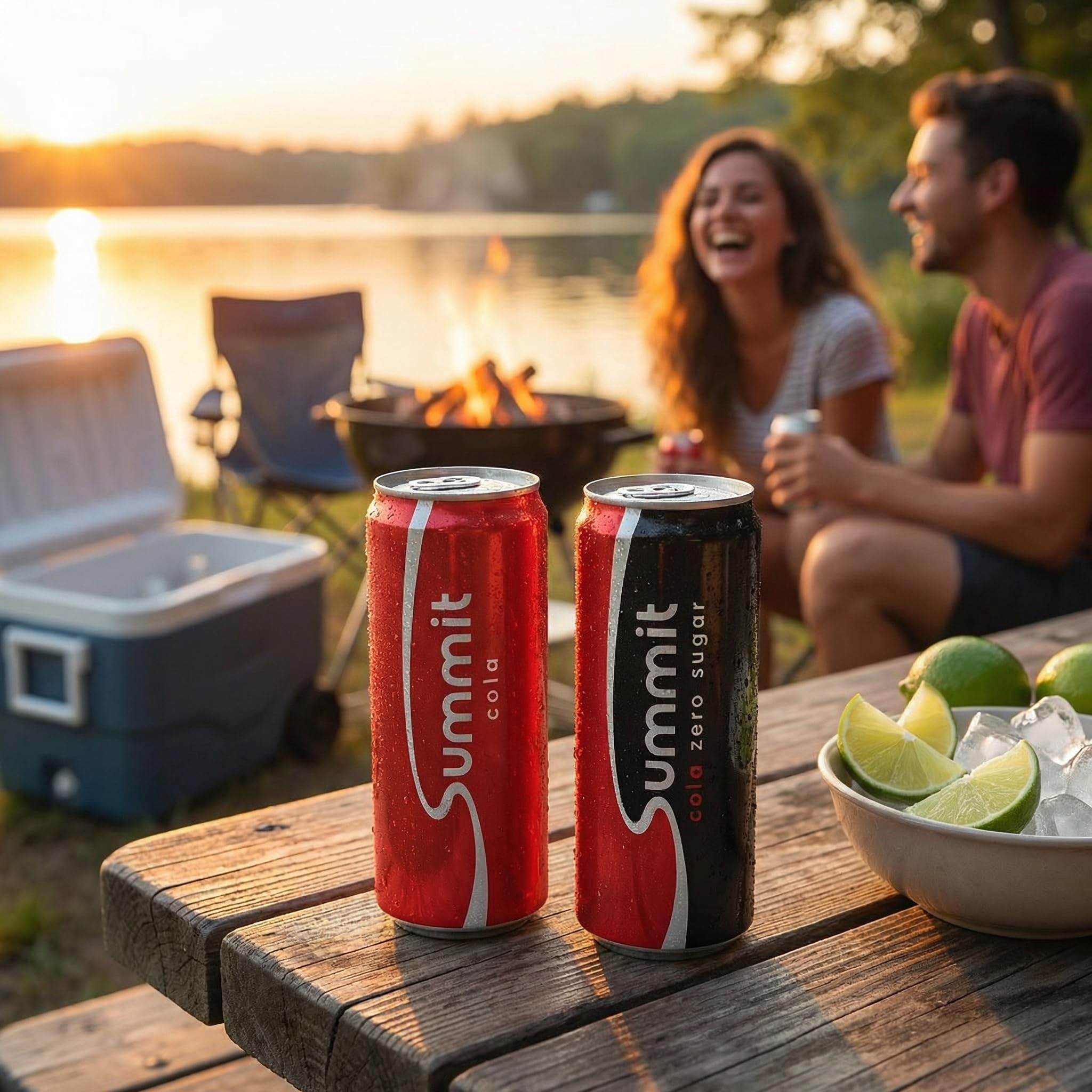 Summit Mixed Box | 48 x 250 ml Dosen | 24x Cola + 24x Cola Zero Sugar | inkl. 12,00 € Einwegpfand 4