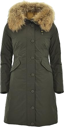 parka verde mujer
