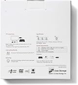Hitachi LG GP60 External DVD Drive Slim Portable USB 2.0 8x White view 6