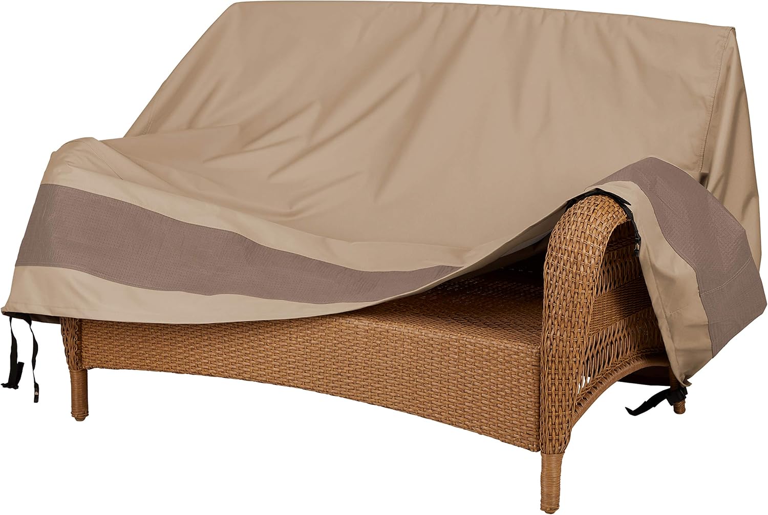 Duck Covers Elegant Water-Resistant 52” Inch Patio Loveseat Cover: Automotive