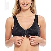 Carole Martin Full-Freedom Comfort Front Closure Bra for Women, Wireless