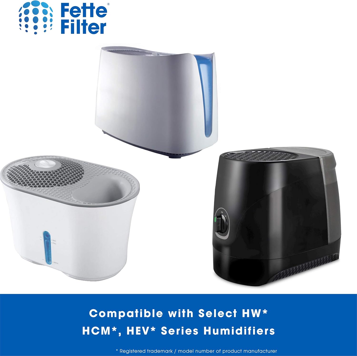 HC888N Blue Mesh Humidifier Wicking Filters Compatible with Honeywell