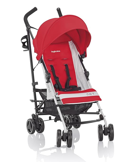 title=Inglesina AG85G0NPK Net Passeggino Leggero, Rosso