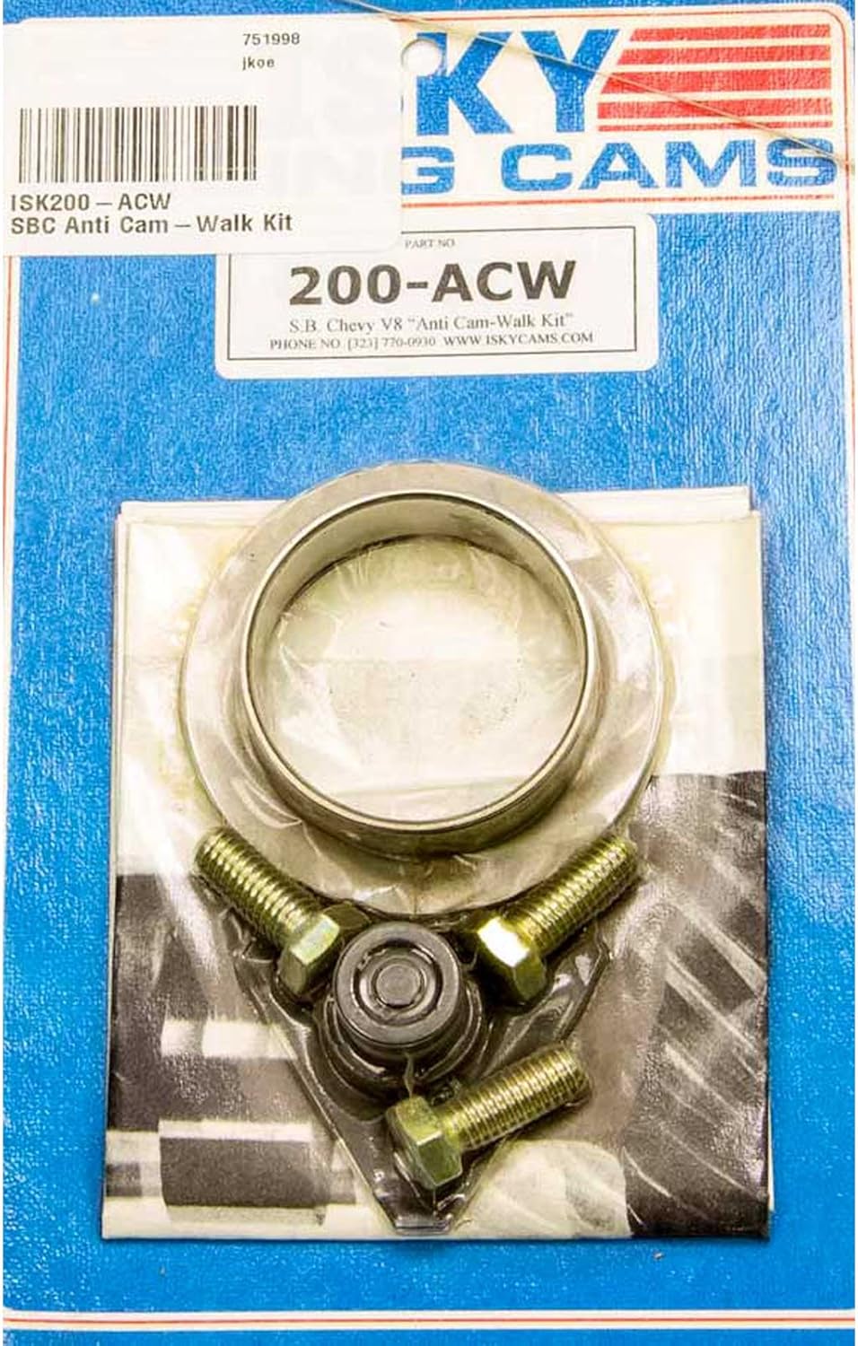 Sbc Cam Lock Plate Bolts Roller Button Camshaft Small Block Auto Parts