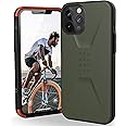 URBAN ARMOR GEAR UAG Designed for iPhone 12 Pro Max Case [6.7-inch Screen] Sleek Ultra-Thin Shock-Absorbent Civilian Protective Cover, Olive
