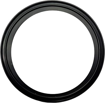DR.COMPONENT 4" Sanitary Tri-Clamp Gaskets Buna-N Black Pack of 10