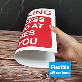 LP Lifestyle NO PARKING 24hr Access Sign Red A4 No Holes view 4
