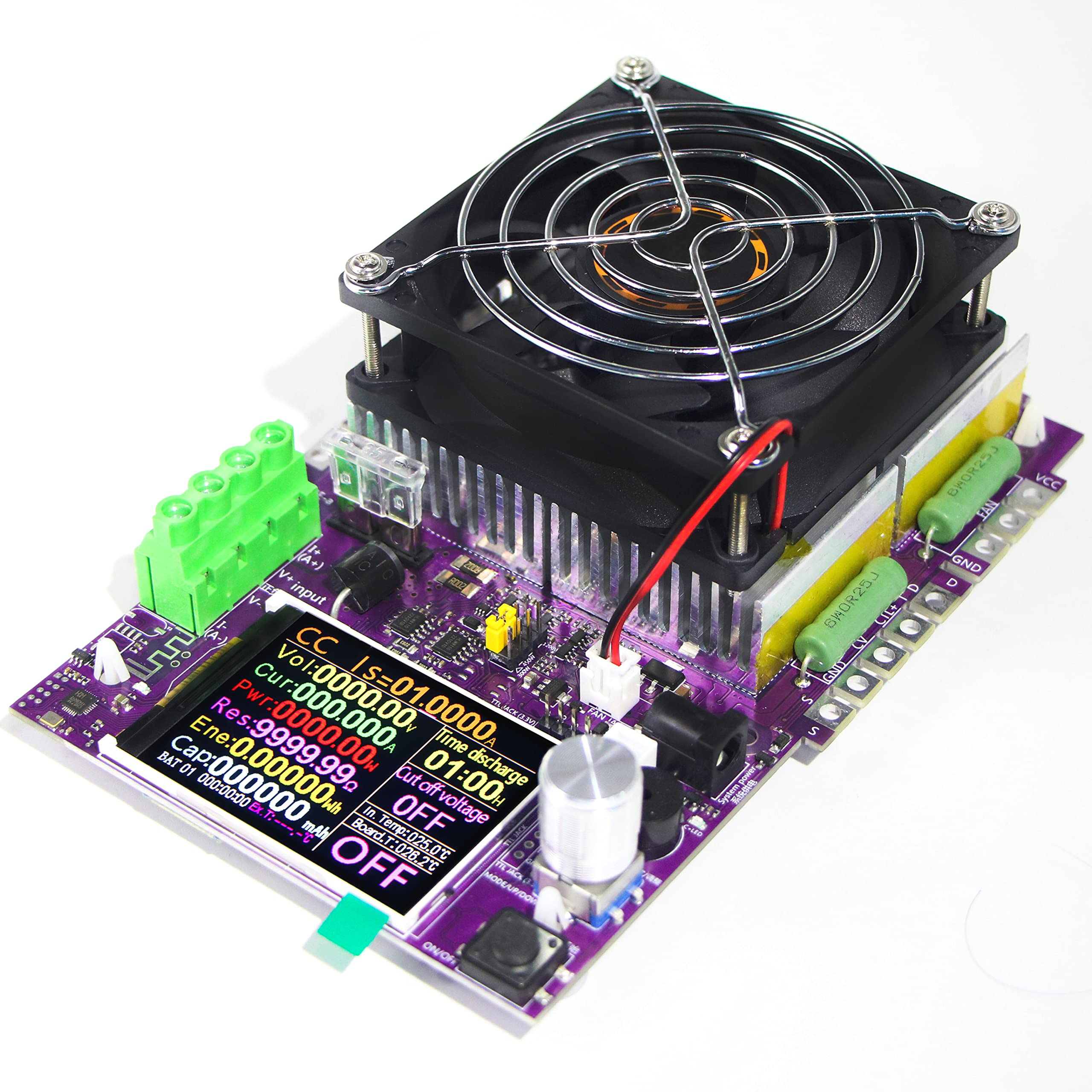 Photo 1 of Vastarry DL24Max150W Battery Capacity Tester, Electronic Load Tester Supports Power Expansion Mobile Phone Networking Measurement and Control Automatic Charge and Discharge Aging Test (Host)